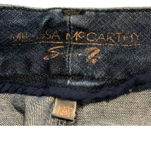 Seven7 Melissa McCarthy Jeans Plus Size 18W Slim Boot Stretch Blue Wash Denim - Picture 9 of 14